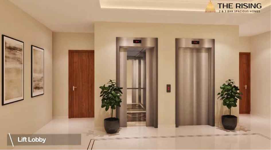 The-Rising-Saniket-Amenities-Lift-Lobby
