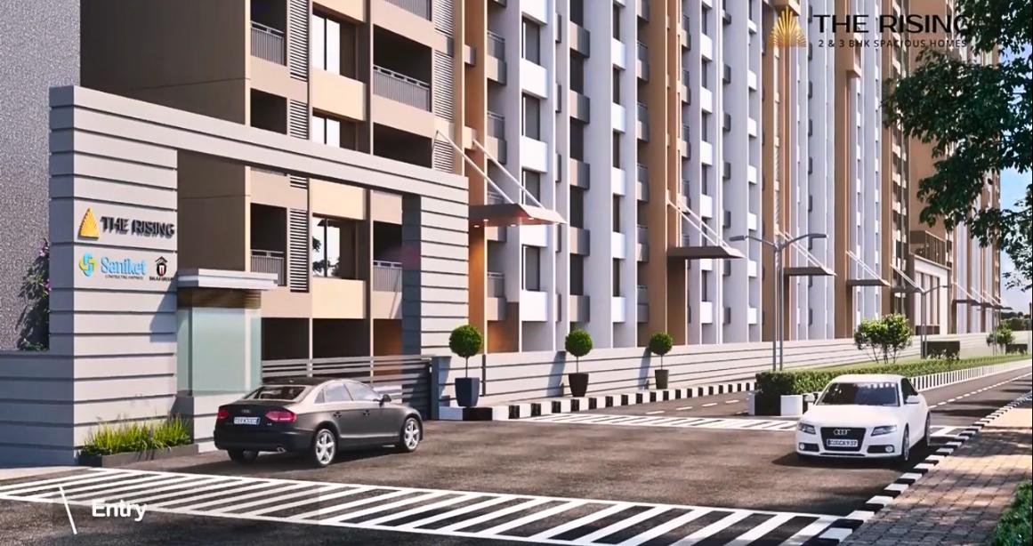 The-Rising-Saniket-Amenities-Main-Entrance-Ravet-Pune